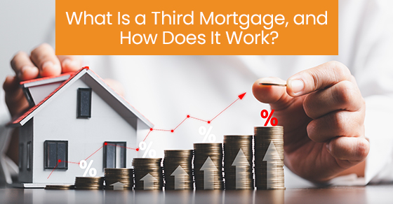 What is a third mortgage, and how does it work?